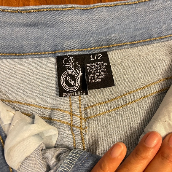 Fashion Nova Bob High Waist Light Blue Stone Wash Distressed Skinny Jeans 1/2 - Picture 10 of 10